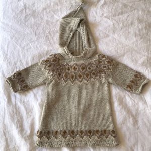 Bonpoint Baby Burnous Sweater 6m